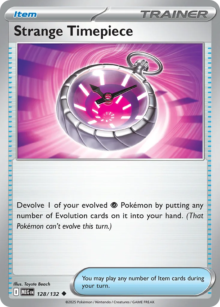 Strange Timepiece (Play Pokemon Stamp)