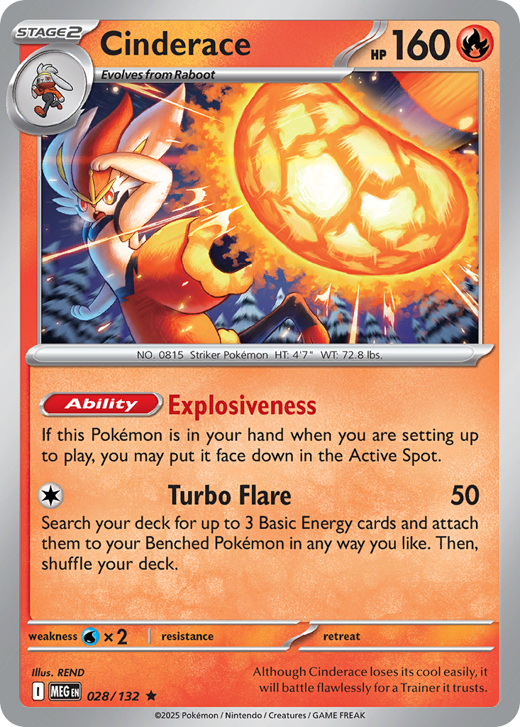 Cinderace (Play Pokemon Stamp)