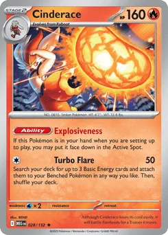 Cinderace (Play Pokemon Stamp)