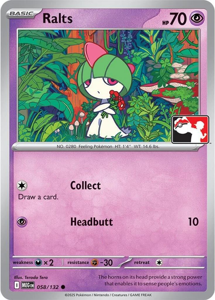 Ralts (Play Pokemon Stamp)