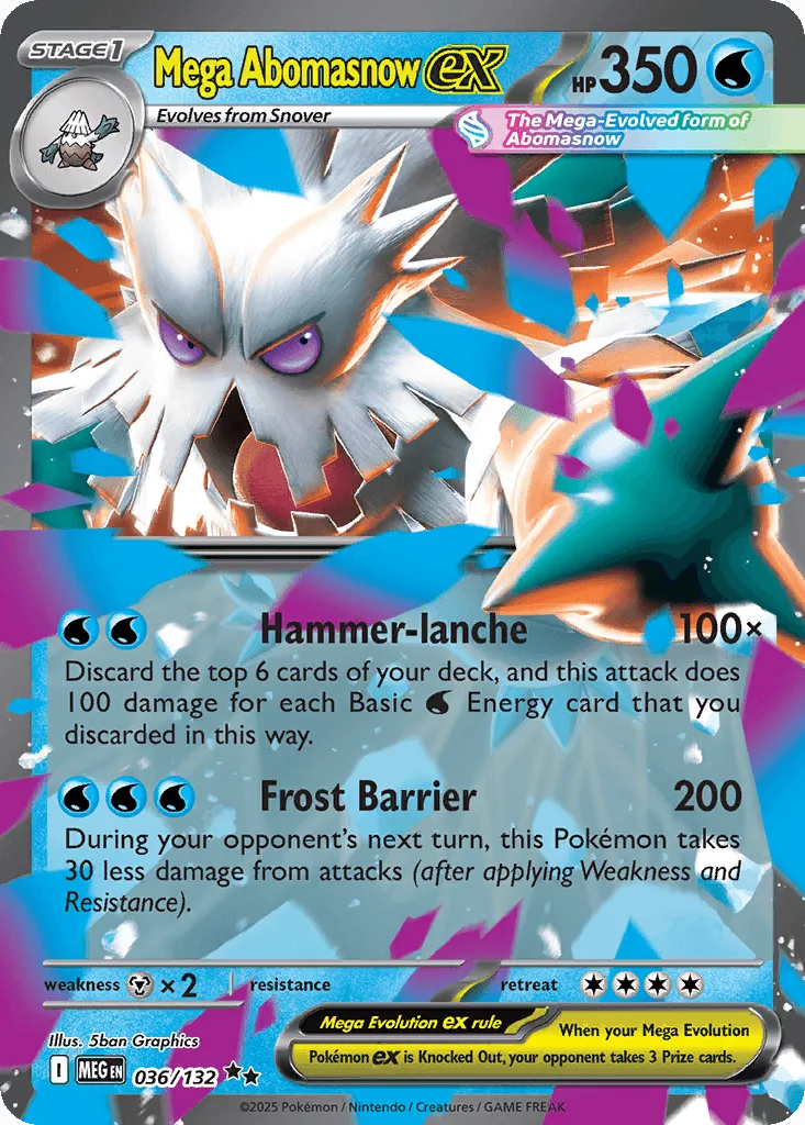 Mega Abomasnow ex