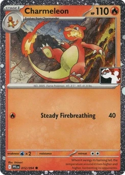 Charmeleon (Play Pokemon Stamp, Cosmos Holo)