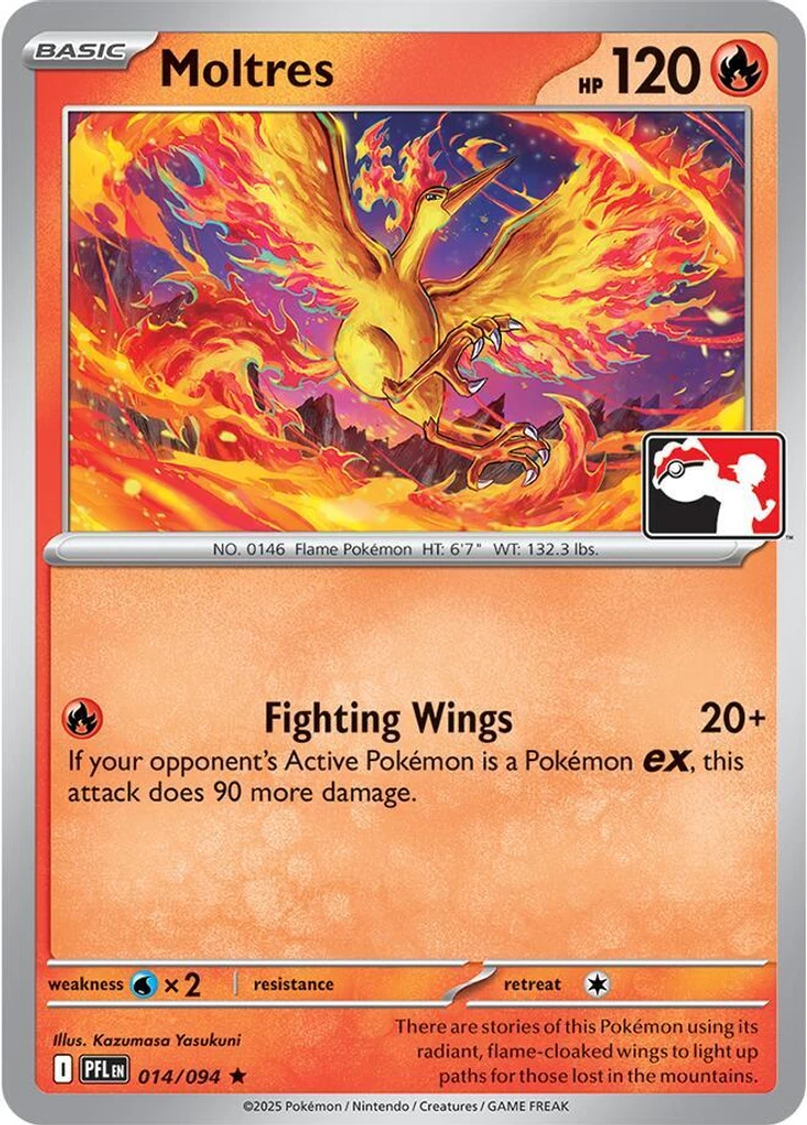 Moltres (Play Pokemon Stamp)