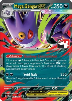 Mega Gengar ex (Play Pokemon Stamp)