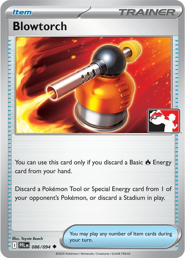 Blowtorch (Play Pokemon Stamp)