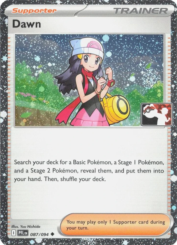 Dawn (Play Pokemon Stamp, Cosmos Holo)