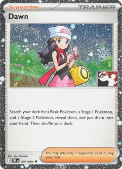 Dawn (Play Pokemon Stamp, Cosmos Holo)