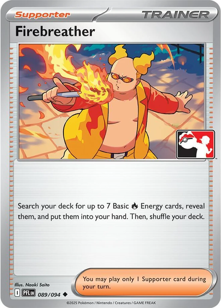 Firebreather (Play Pokemon Stamp)