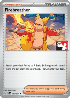 Firebreather (Play Pokemon Stamp)