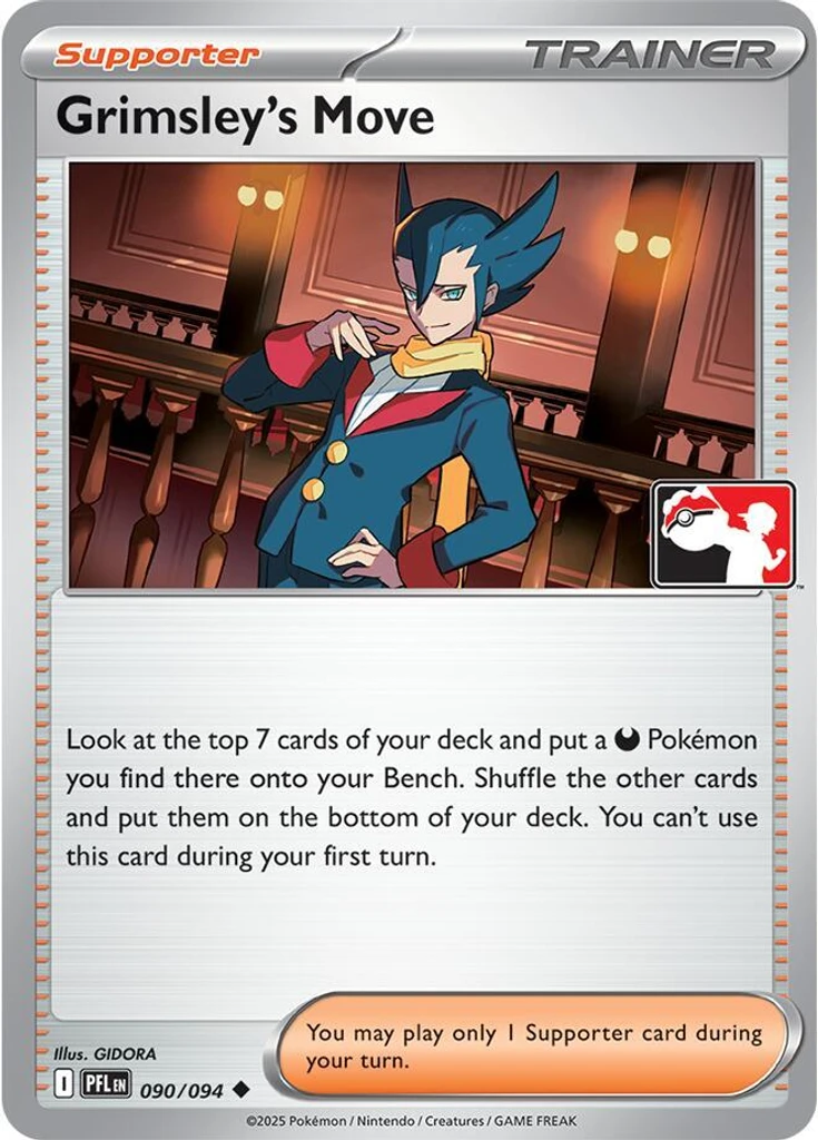Grimsley's Move (Play Pokemon Stamp)