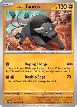Paldean Tauros