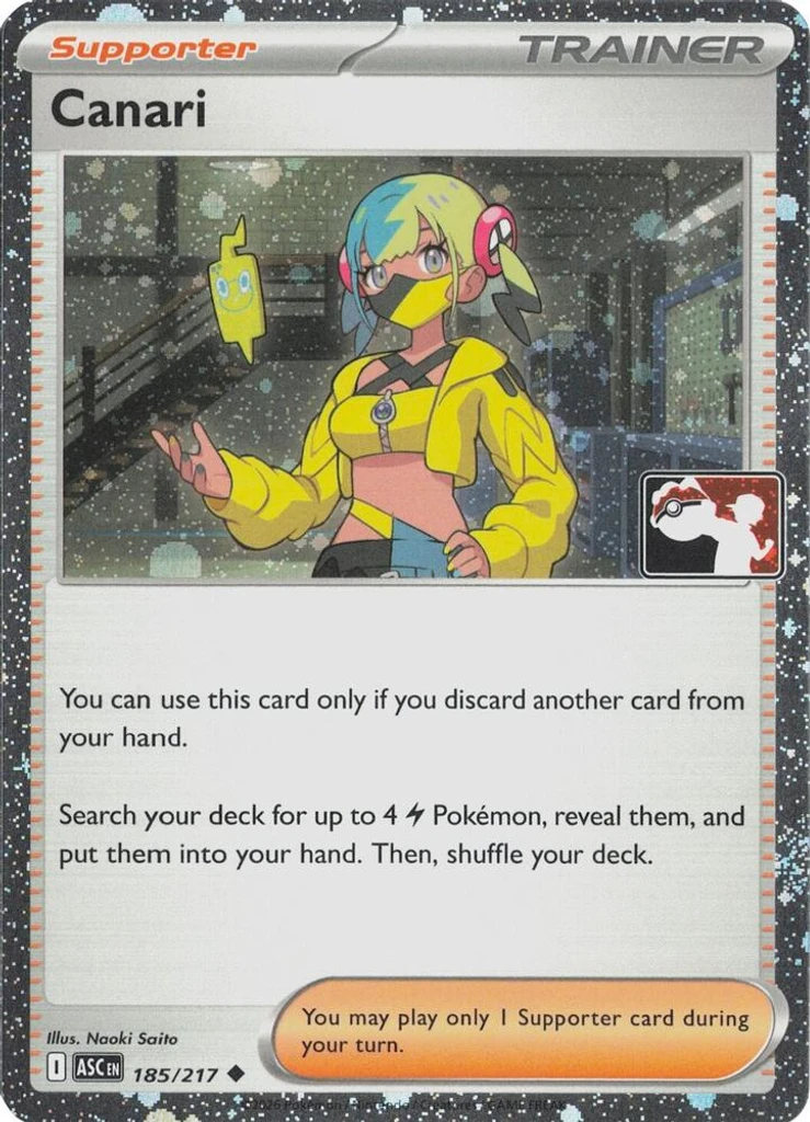 Canari (Play Pokemon Stamp, Cosmos Holo)