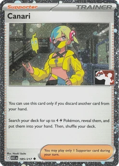 Canari (Play Pokemon Stamp, Cosmos Holo)