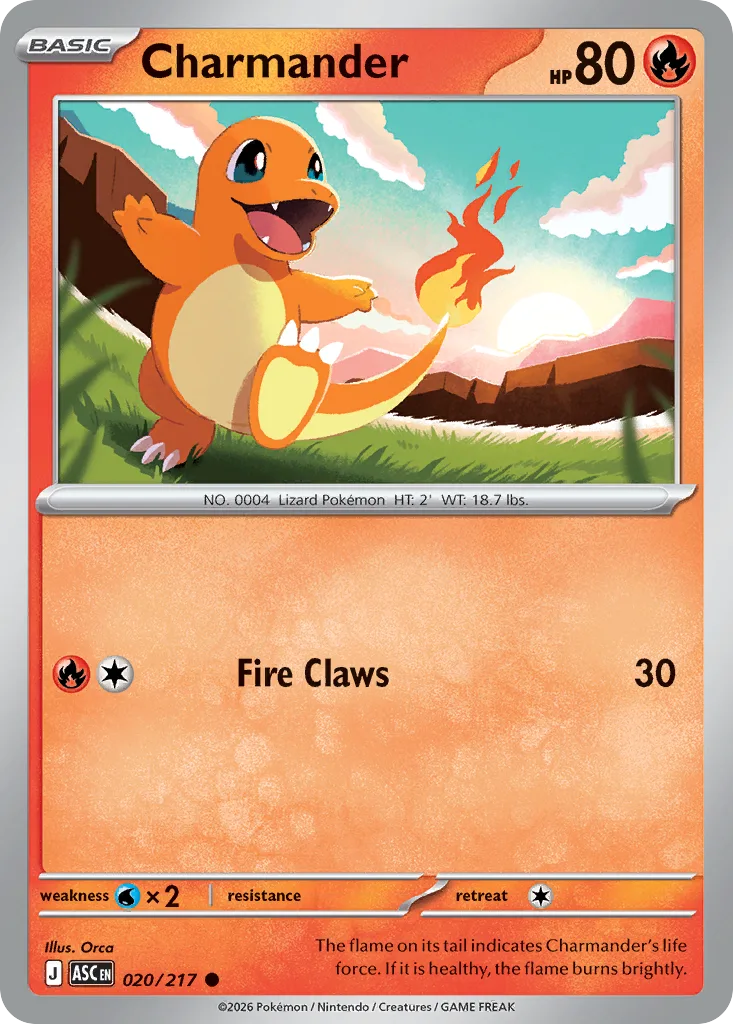 Charmander (Cosmos Holofoil)