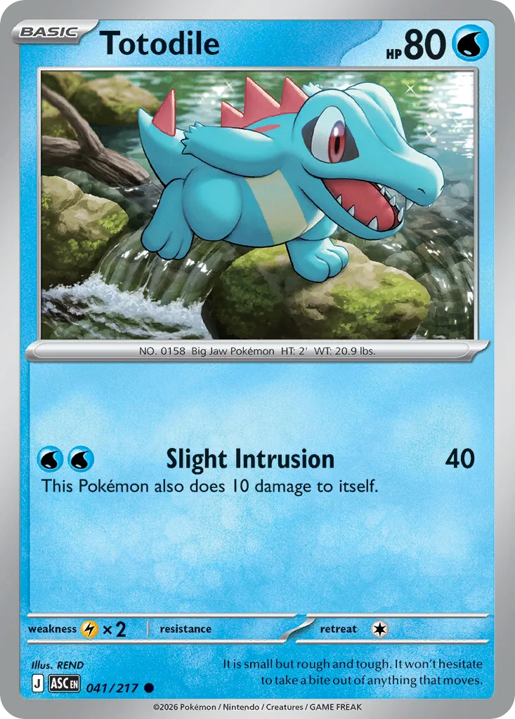 Totodile (Cosmos Holofoil)