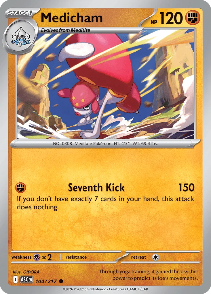 Medicham (Ball Reverse Holofoil)