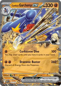 Cynthia's Garchomp ex