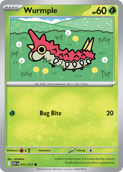 Wurmple (Ball Reverse Holofoil)