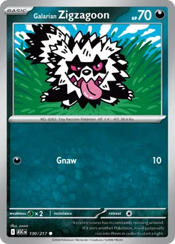 Galarian Zigzagoon (Energy Reverse)