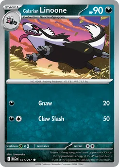 Galarian Linoone (Ball Reverse Holofoil)