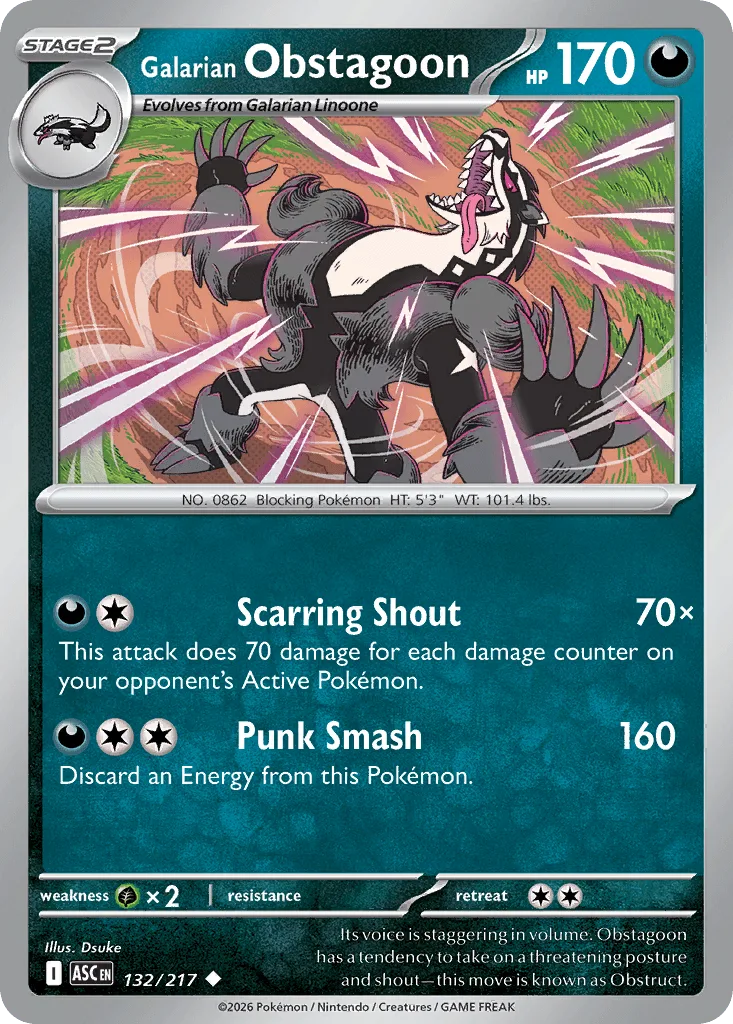 Galarian Obstagoon (Energy Reverse)