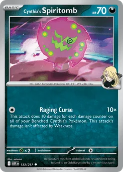 Cynthia's Spiritomb (Energy Reverse)