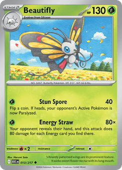 Beautifly (Ball Reverse Holofoil)