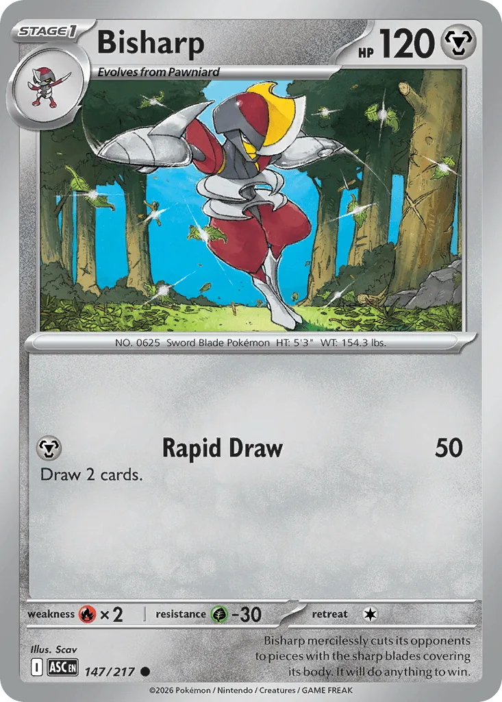 Bisharp (Ball Reverse Holofoil)