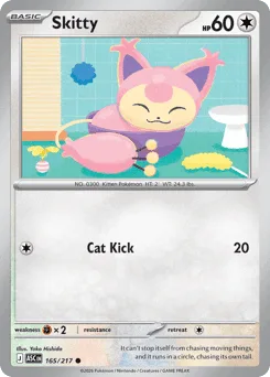 Skitty (Ball Reverse Holofoil)