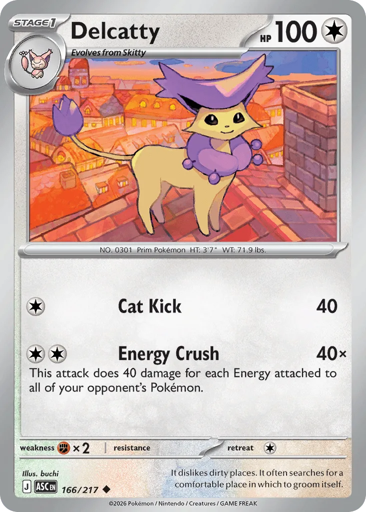 Delcatty (Ball Reverse Holofoil)