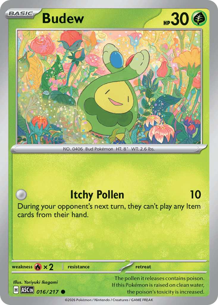 Budew (Ball Reverse Holofoil)