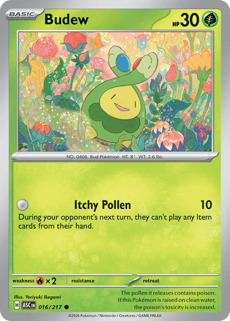 Budew (Ball Reverse Holofoil)
