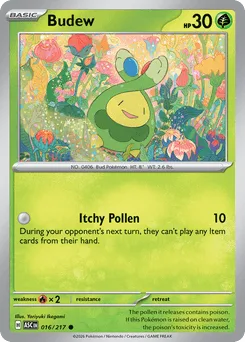 Budew (Ball Reverse Holofoil)