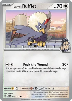Larry's Rufflet (Ball Reverse Holofoil)