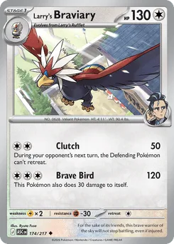 Larry's Braviary (Ball Reverse Holofoil)