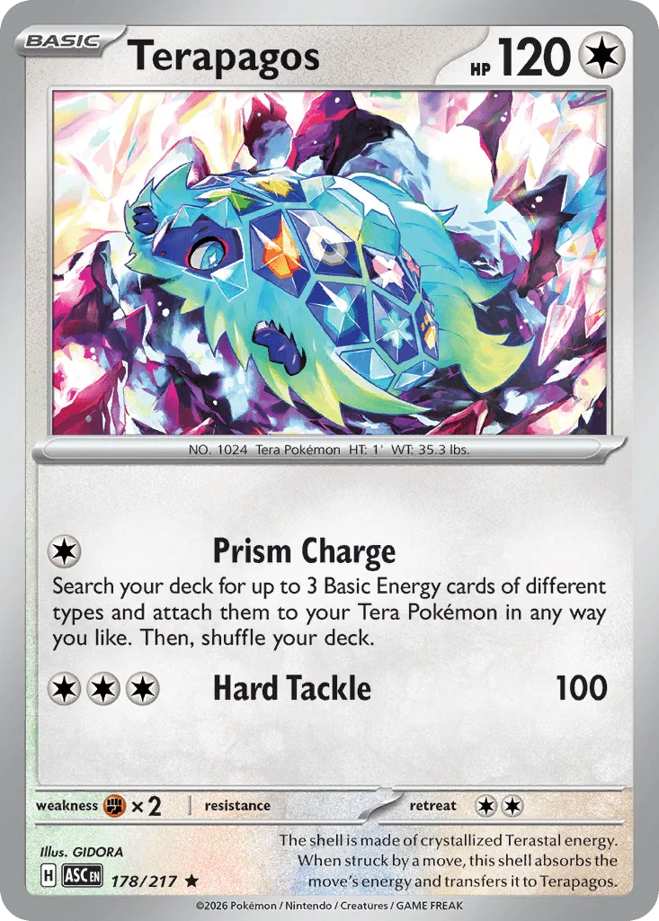 Terapagos (Ball Reverse Holofoil)