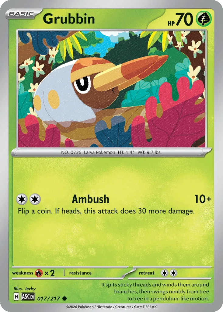 Grubbin (Ball Reverse Holofoil)