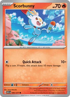 Scorbunny (Ball Reverse Holofoil)