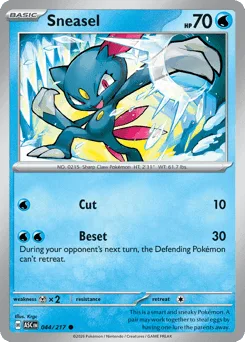 Sneasel (Ball Reverse Holofoil)