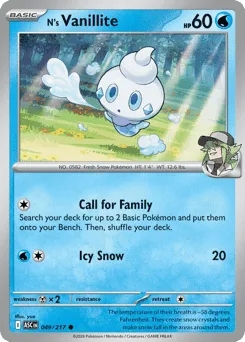 N's Vanillite (Energy Reverse)