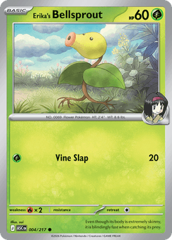 Erika's Bellsprout (Ball Reverse Holofoil)