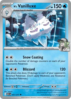N's Vanilluxe (Ball Reverse Holofoil)