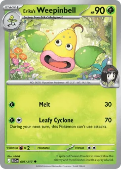 Erika's Weepinbell (Ball Reverse Holofoil)