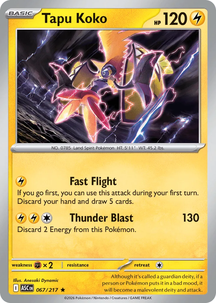 Tapu Koko (Energy Reverse)
