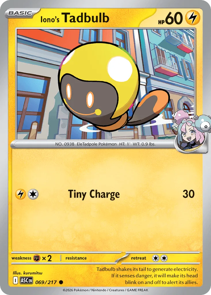 Iono's Tadbulb (Ball Reverse Holofoil)