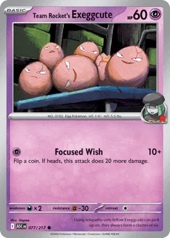 Team Rocket's Exeggcute (Energy Reverse)