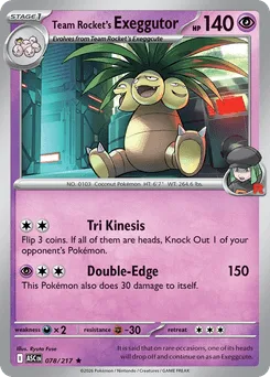Team Rocket's Exeggutor