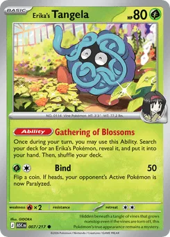Erika's Tangela (Ball Reverse Holofoil)
