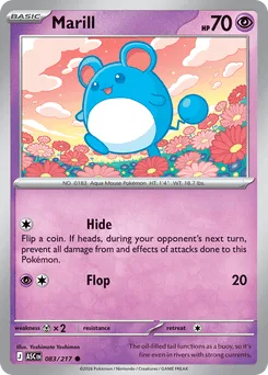 Marill (Ball Reverse Holofoil)