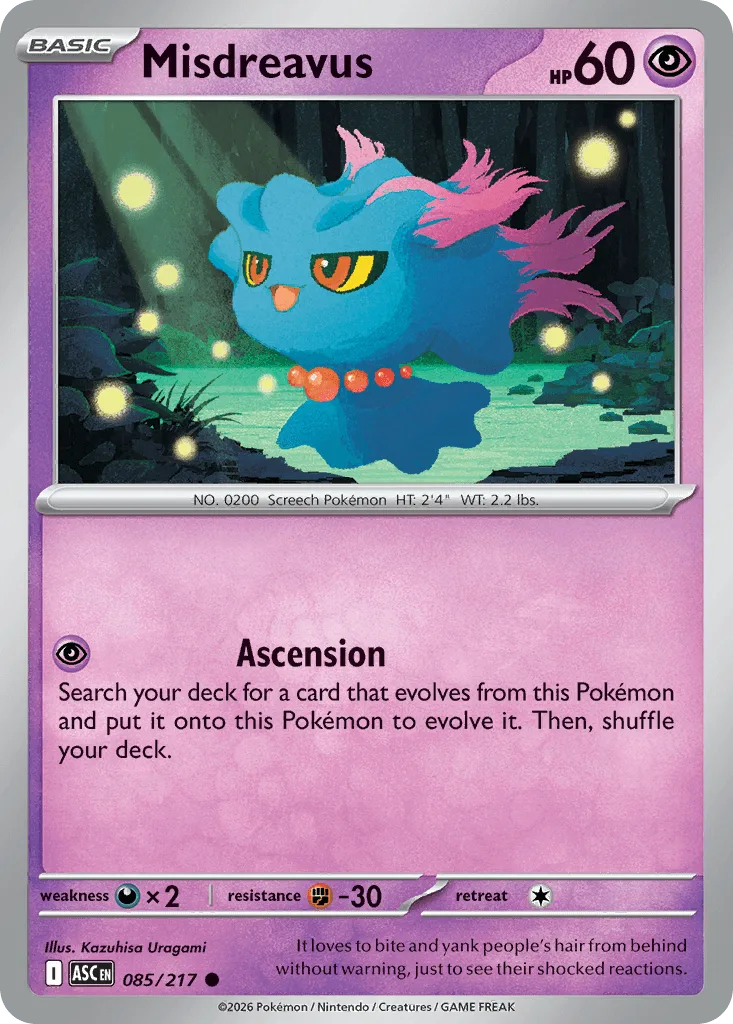Misdreavus (Ball Reverse Holofoil)